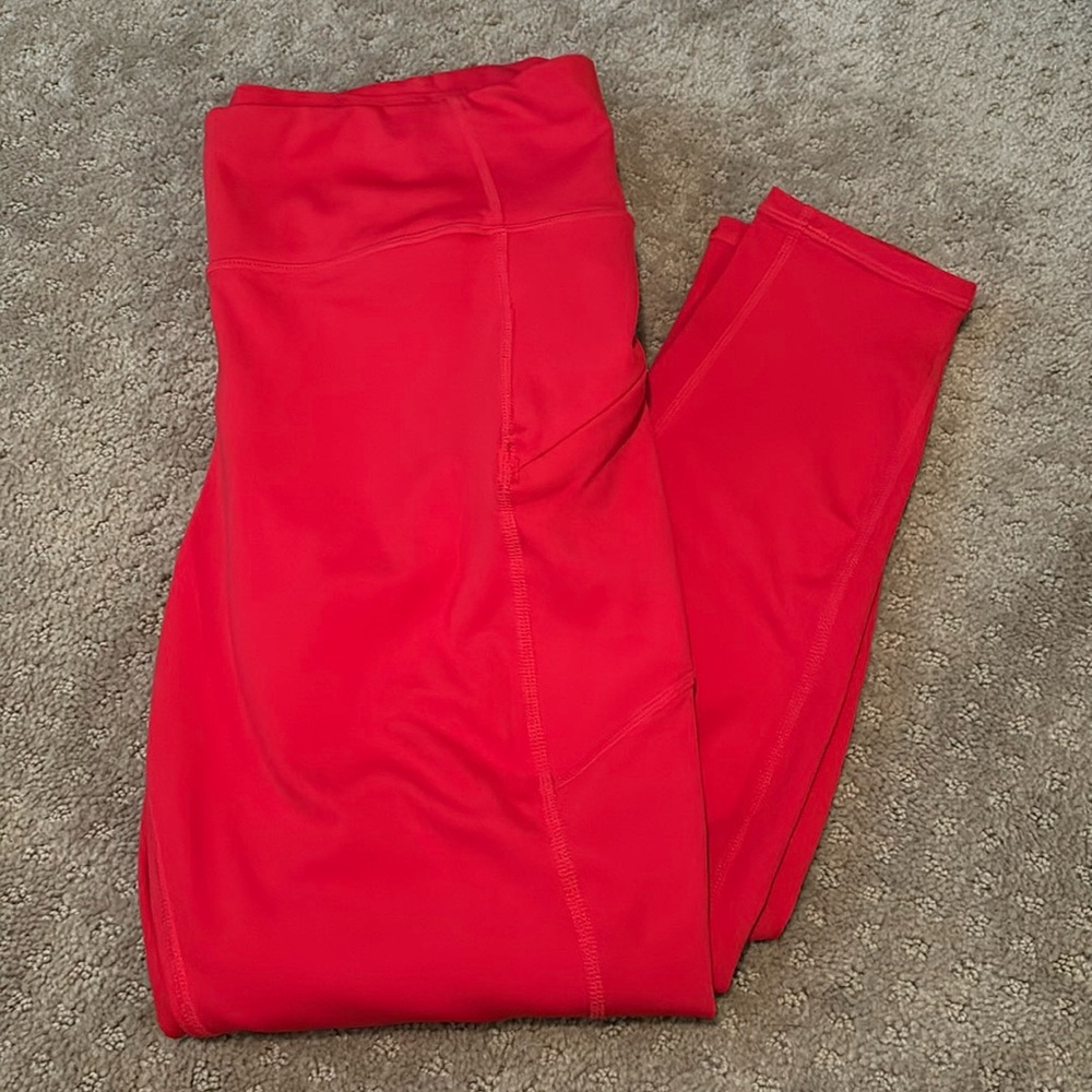 Perfect condition Athleta red pants